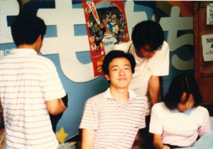 成蹊大学放送研究会 部室にて